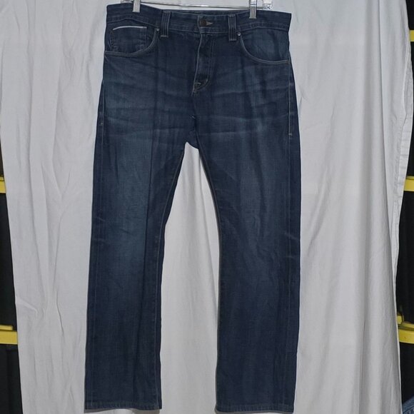 Fideltiy Denim Made in USA Jimmy Selvedge Denim Jeans - Blue - Sz 34* - Picture 1 of 6
